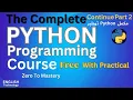 PYTHON Full Course - Beginners to Super