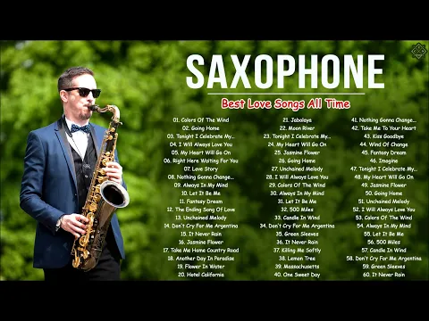 Download MP3 Greatest 200 Romantic Saxophone Love Songs 🎷🎷🎷 Best Relaxing Saxophone Instrumental Music Songs Ever