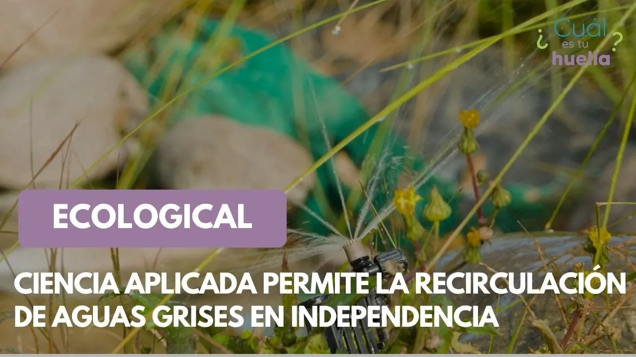 Ecological: Ciencia aplicada permite la recirculación de aguas grises en Independencia