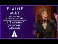 Elaine May receives an Honorary Award at the 12th Governors Awards