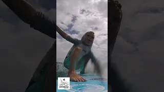 catch a wave with 4 year old Nautis in Bocas Del Toro!