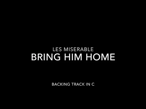 Download MP3 Bring him home - Backing in C