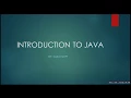 ep1 java tutorial in amharic
