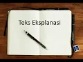 MATERI KELAS XI TEKS EKSPLANASI