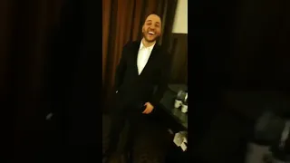 اناقة النجم الكبير حسين الديك في دبي 