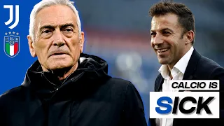 CALCIO IS SICK CAN DEL PIERO HEAL IT JUVENTUS vs GENOA
