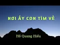 Download Lagu Nơi Ấy Con Tìm Về - Hồ Quang Hiếu - Nhạc Trẻ