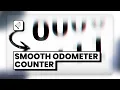 Create a Smooth Odometer Counter CSS JS GraphFix