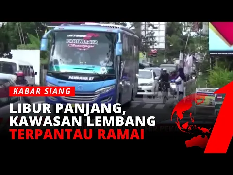 Libur Panjang Akhir Pekan, Kawasan Wisata Lembang Ramai | tvOne