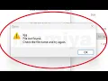 PC Fix File Not Found Check the File Name and Try Again Error Solved in Windows 11 10 8 7