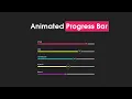 How To Make Animated Progress Bar Using HTML And CSS Skills Progress Bar Design