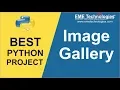 How to Create Image Gallery Application in Python Project Download with Source Code