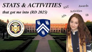 STATS ECS that got me into Rice and Carnegie Mellon University SAT AP IB awards ecs