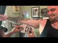 Painful inner bicep tattoo watch him cry