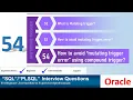 Oracle PL SQL interview question How to Solve Mutating Trigger Using Compound trigger