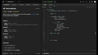 Leetcode 46 - Permutations