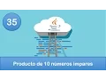 35 Programacion en Java Ciclos Ejercicio - Producto de los 10 primeros numeros impares