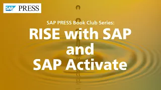 RISE with SAP and SAP Activate