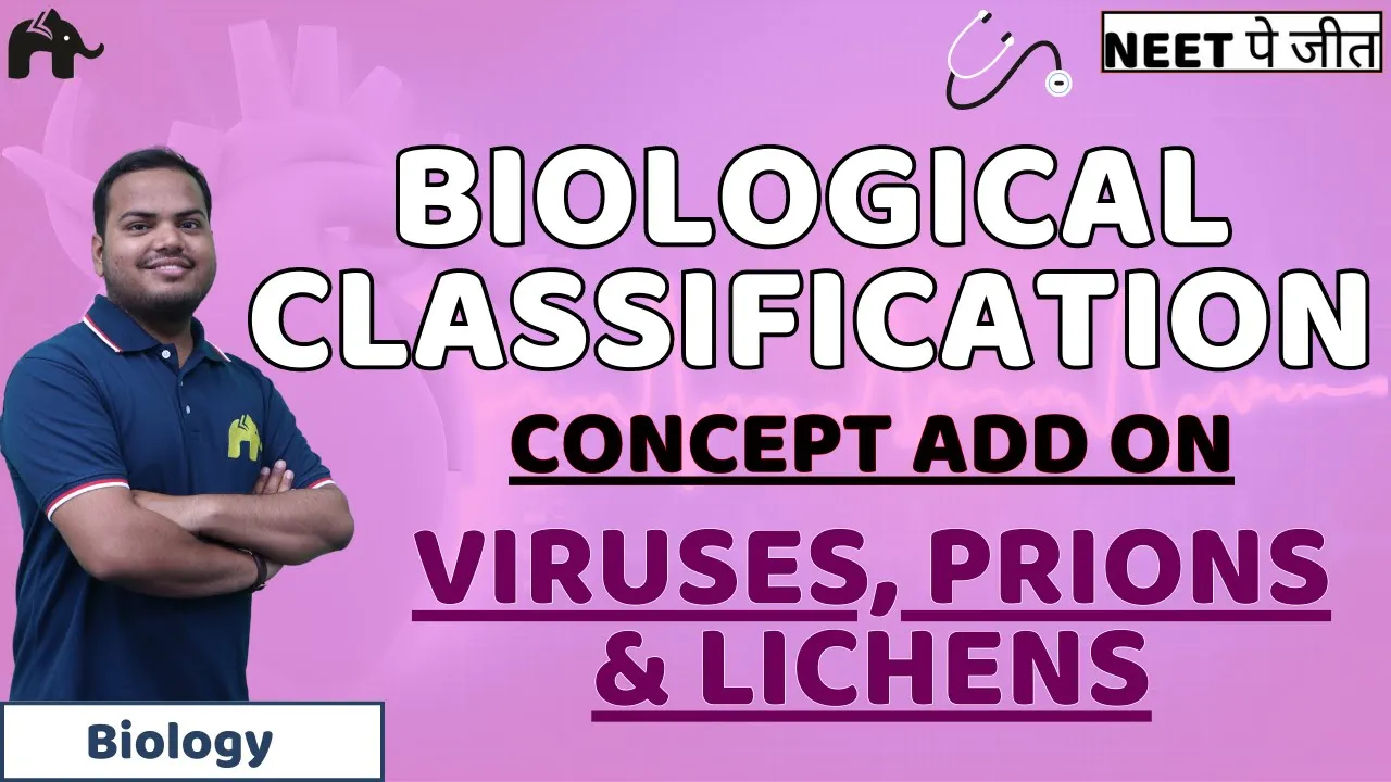 Biological Classification Class 11 NEET | Concept Add on( Kingdom Classification) | Biology
