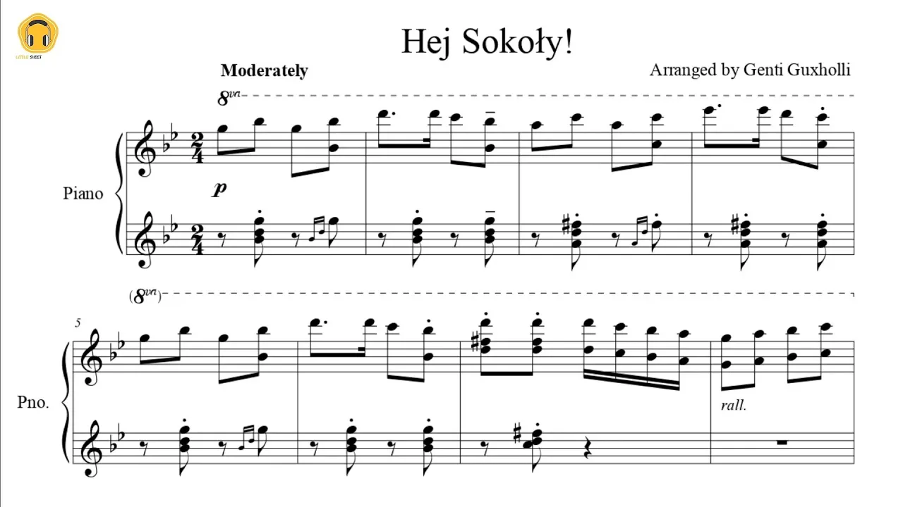 Hej, Sokoły! (Piano Solo/Sheets)