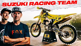 450 RM-Z officielle du team SUZUKI France !
