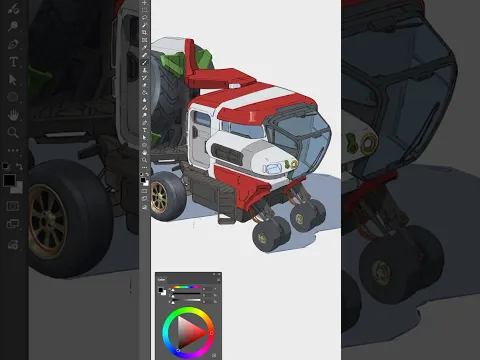 Giving the Sci-Fi Truck Some Love 🚛✨