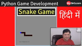 Snake Game in Python complete project in one MySirG com