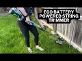 EGO Battery Powered String Trimmer Review - Best Yard Tools 2024
