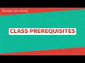Course Prerequisites - UC Berkeley L S Enrollment Hacks
