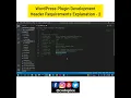 Header Requirements 4 - WordPress Plugin Development