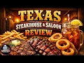 Are These the BEST RIBS in North Carolina Texas Steakhouse Saloon Brutally Honest Review