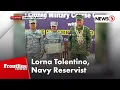 Aktres na si Lorna Tolentino isa nang Philippine Navy Reservist Frontline Weekend
