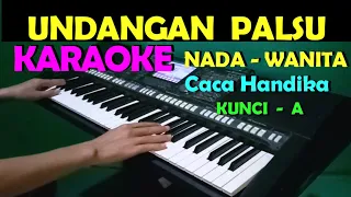 undangan palsu caca handika karaoke nada wanita cewek