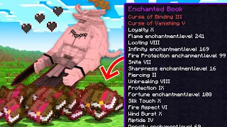Jujutsu Kaisen Minecraft, But Mobs Drop Enchants!