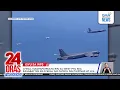 Lagu China conducts naval, air patrols as the Philippines and U.S, conducts... | 24 Oras Weekend