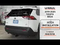 2019-2025 Toyota RAV4 U-Haul Trailer Hitch Installation B W RH670118