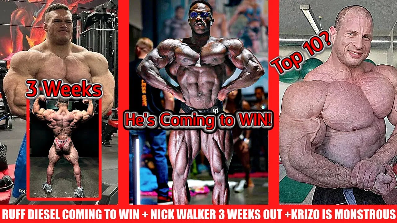 Ruff Diesel is Coming to WIN + Nick Walker Back in Top 3? + Krizo Will Crack the Top 10 2023 Olympia