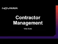 Contractor Management Overview Novara EHS Software