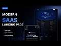 I Built a Modern SaaS Landing Page with Next js Tailwind Shadcn UI