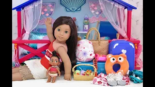 Moana American Girl Doll Bedroom