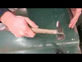 Panel hammer techniques bodywork beating dents and creases Tips and Tricks