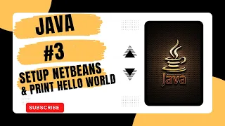Java OOP Install Netbeans Print HelloWorld Lecture 3