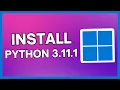 How to Install Python 3 11 1 on Windows 10 11 Python 3 11 Windows Install Install Python Guide