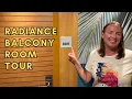 Carnival Radiance Balcony Room Full Tour - Experience Stateroom 8240
