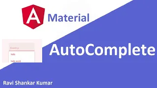 Angular Material Autocomplete Angular Material Tutorial 35