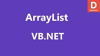 VB Net ArrayList