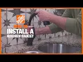 How to Install a Kitchen Faucet The Home Depot