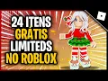 Lagu COMO PEGAR 24 ITENS GRÁTIS NO ROBLOX - ITENS DE NATAL GRÁTIS NO ROBLOX 2025