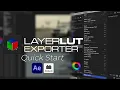 LayerLUT Exporter for After Effects Quick Start