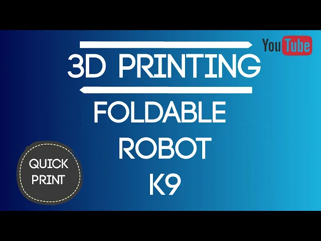 Foldable K9 robot from Doctor Who video thumbnail